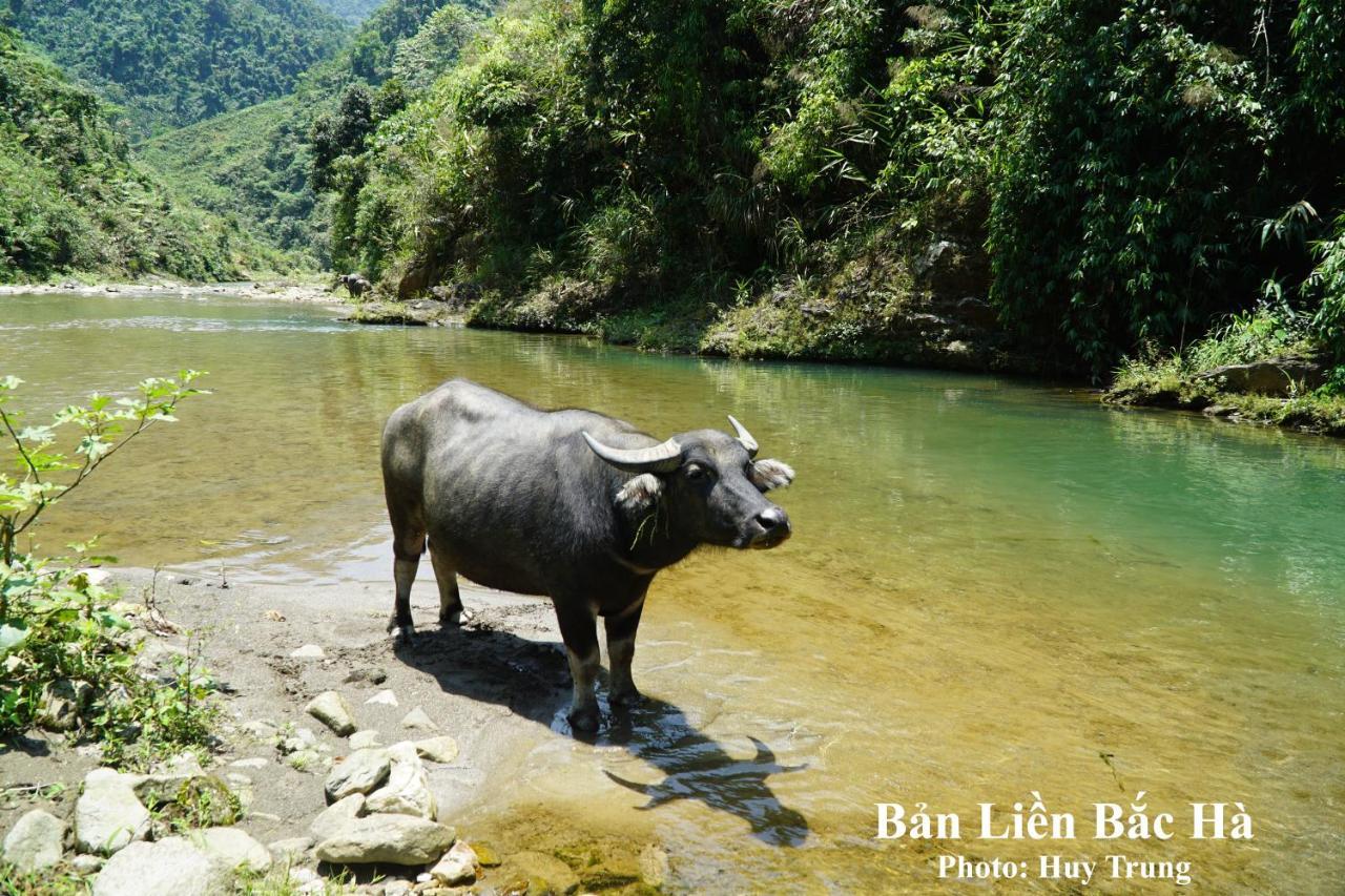 Huy Trung Homestay Bac Ha  Bagian luar foto