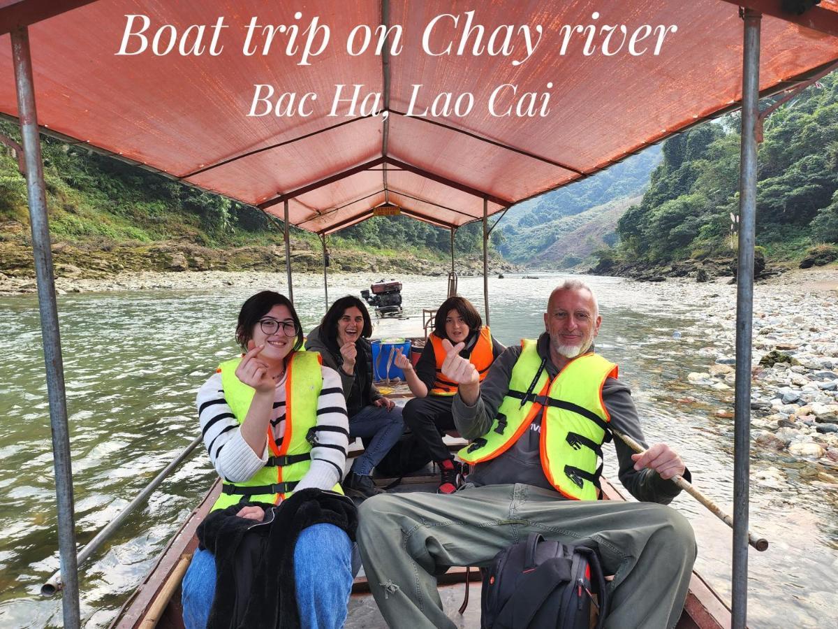 Huy Trung Homestay Bac Ha  Bagian luar foto