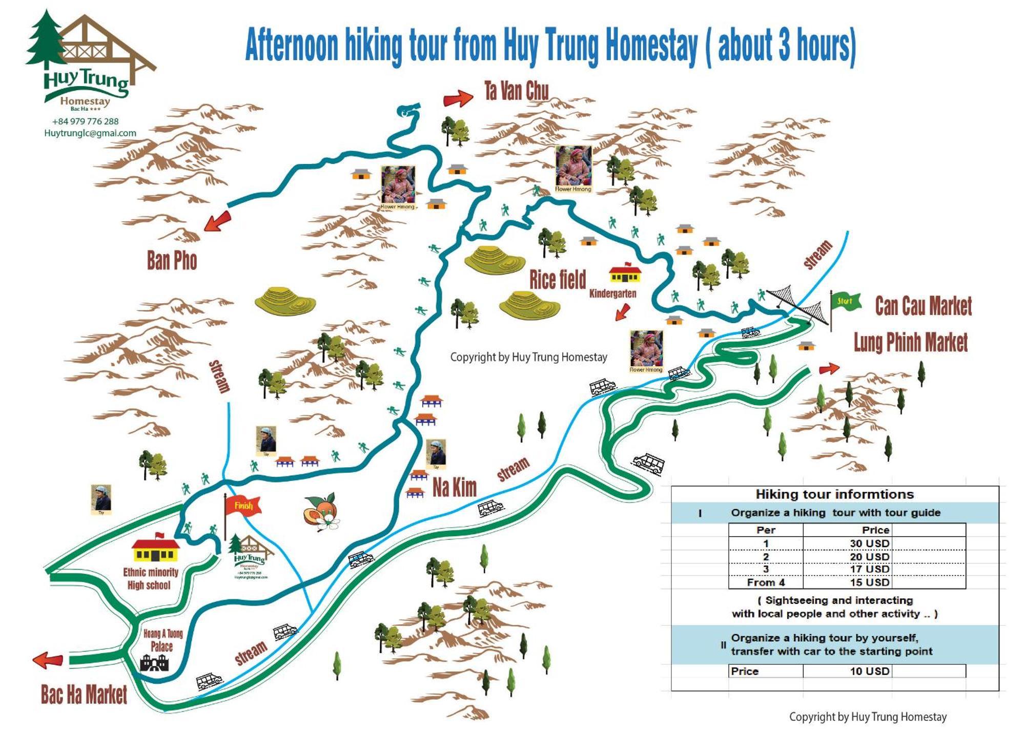 Huy Trung Homestay Bac Ha  Bagian luar foto