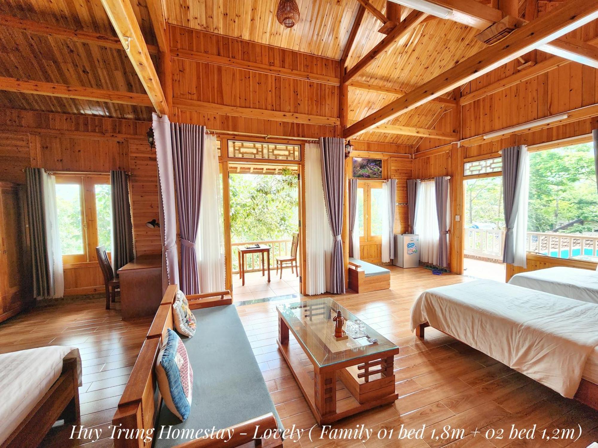 Huy Trung Homestay Bac Ha  Bagian luar foto