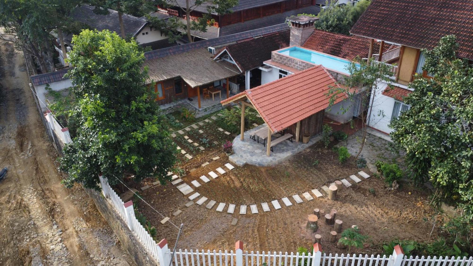 Huy Trung Homestay Bac Ha  Bagian luar foto