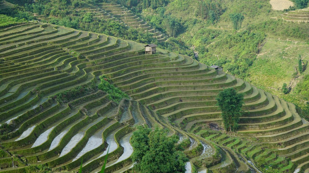 Huy Trung Homestay Bac Ha  Bagian luar foto