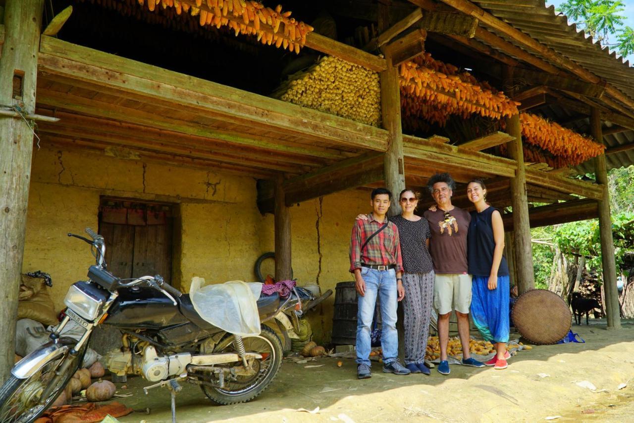 Huy Trung Homestay Bac Ha  Bagian luar foto